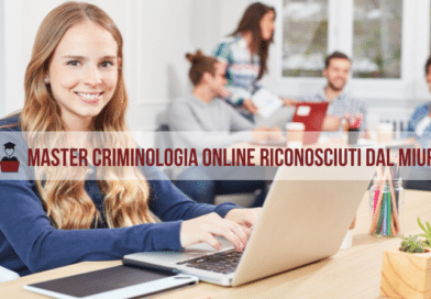 Master Criminologia online riconosciuti dal Miur: Guida aggiornata